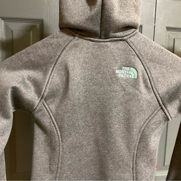 NORTH FACE Girls' Banderitas Full-Zip Jacket XS 6 Grey Heather - Picture 6 of 11